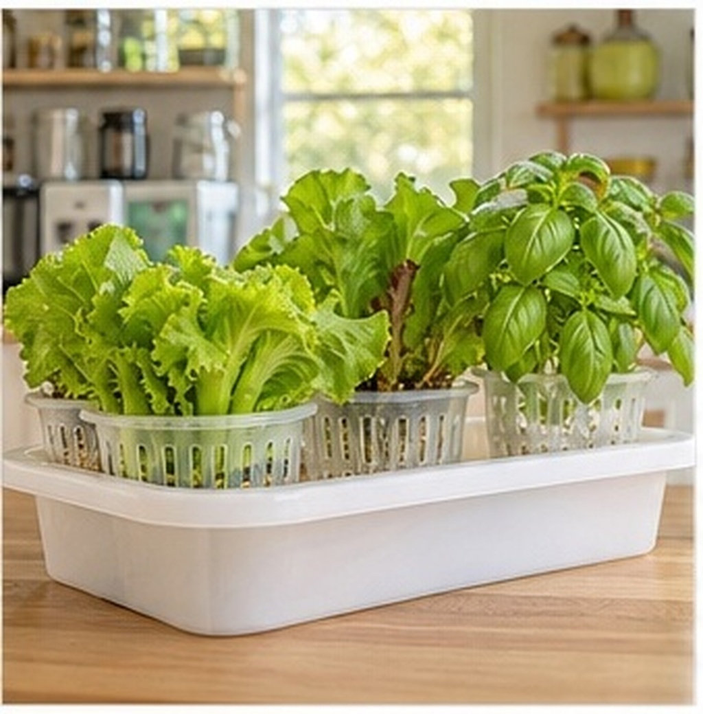 Indoor Plants - 4 шт. утолщенных пластиковых сетчатых горшков