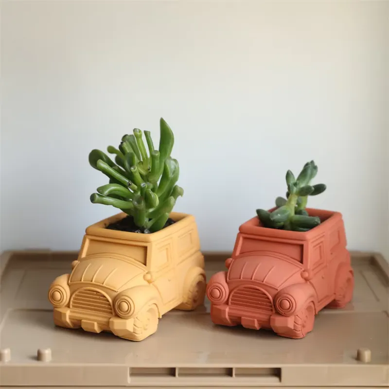Plant Pot - Силиконовые формы Boowan Nicole в винтажном