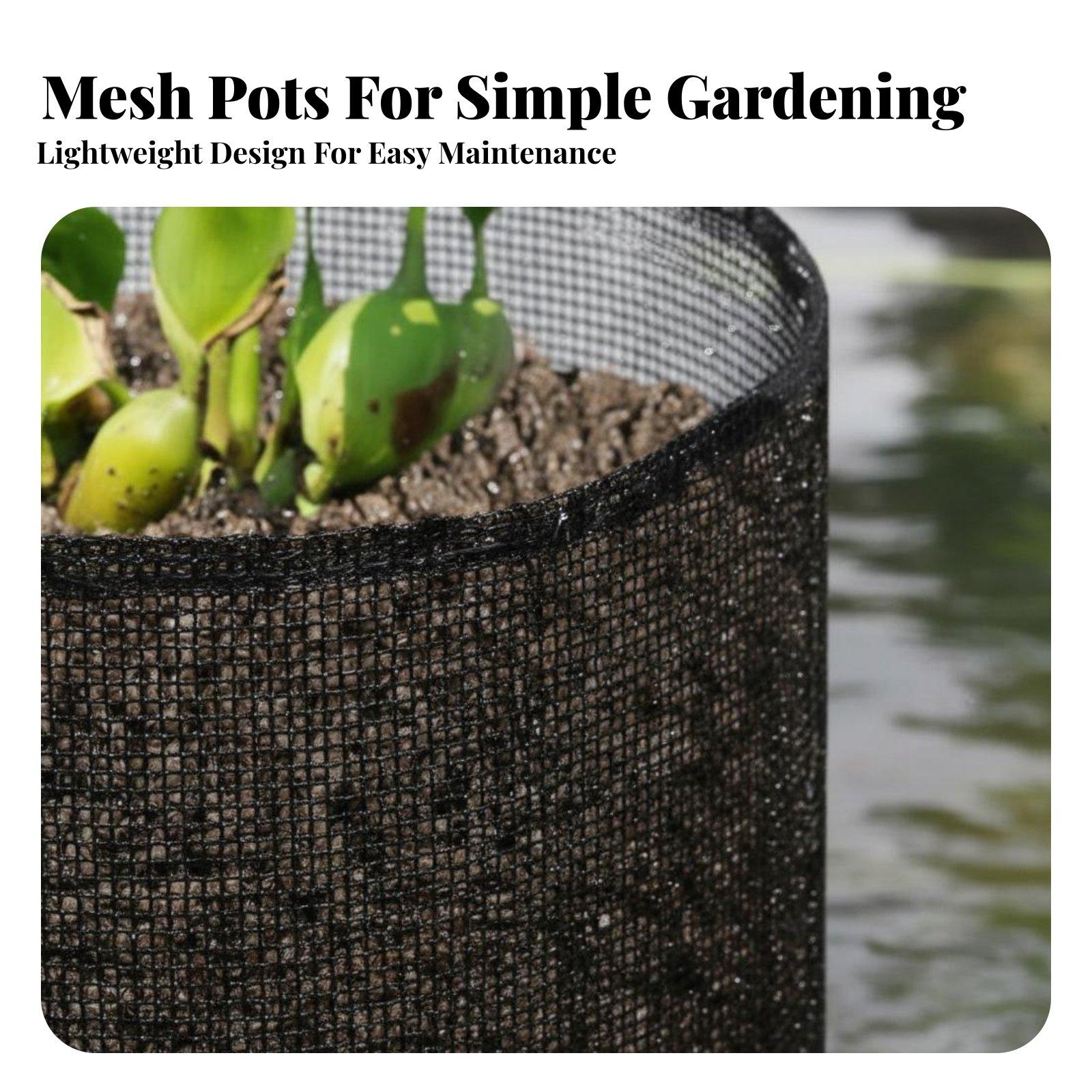 Plant Pot - Набор из 4 сетчатых мешков для