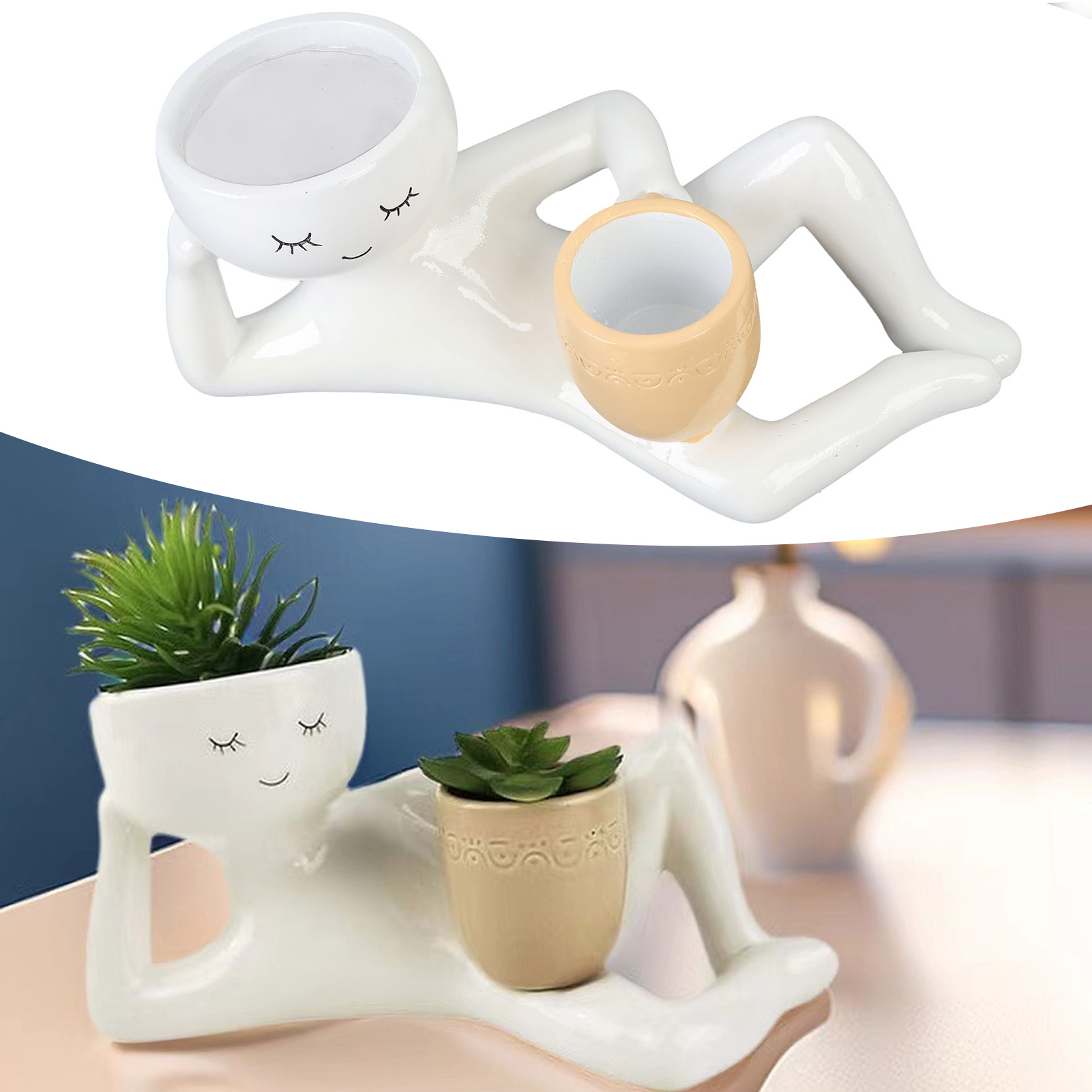Сочный горшок, креативный дыша – обзор и цена Succulent Set