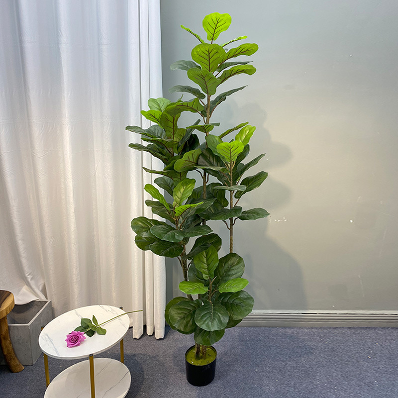 Большие фигуры, искусственное  – обзор и цена Fiddle Leaf Fig